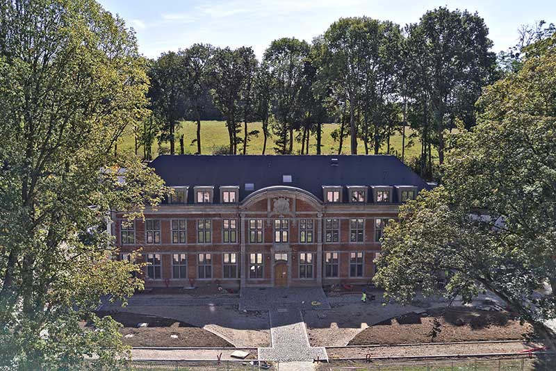 Domaine de Géronsart - Le château après rénovation (avant)