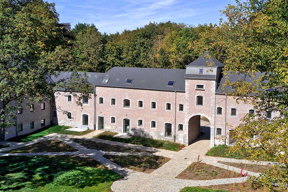 Domaine de Géronsart - Vue aérienne